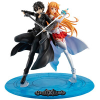 Sword Art Online 10th Anniversary Lucrea Kirito & Asuna Figure Set