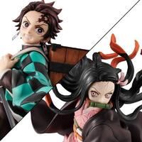 Demon Slayer: Kimetsu no Yaiba Precious G.E.M. Tanjiro & Nezuko Kamado (Brother & Sister)