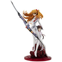 Rebuild of Evengelion Shikinami Asuka Langley & Makinami Mari Illustrious Figure