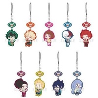 My Hero Academia - Tea Party Ver. Chara Yura Rubber Phone Strap (Sold Separately in Blind Box)