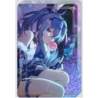 Honkai: Star Rail Light Cone Glitter Acrylic Block Incessant Rain (Silver Wolf)
