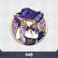 Genshin Impact - Mondstadt Series Chara Can Badge - Lisa