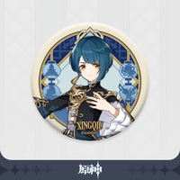 Genshin Impact - Liyue Harbor Series Chara Can Badge - Xingqiu