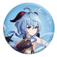 Genshin Impact Chara Can Badge Farewell of Snezhnaya - Ganyu