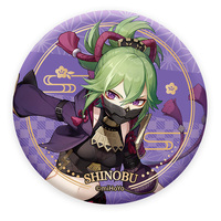 Genshin Impact Inazuma City Series Chara Can Badge - Kuki Shinobu