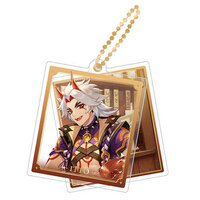 Genshin Impact Theme Chara Double Acrylic Strap - Arataki Itto