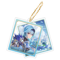 Genshin Impact Theme Chara Double Acrylic Strap - Eula