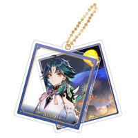Genshin Impact Theme Chara Double Acrylic Strap - Xiao