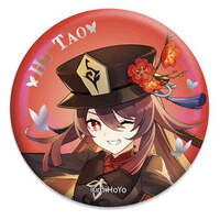 Genshin Impact Chara Can Badge Farewell of Snezhnaya - Hu Tao