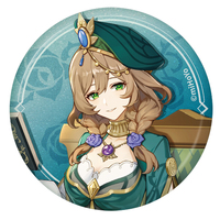 Genshin Impact - Teyvat Style - Flower Between Pages Can Badge - Lisa