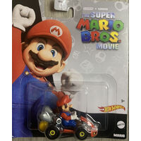 Mario Bros Movie - Hot Wheels - Mario In Kart 