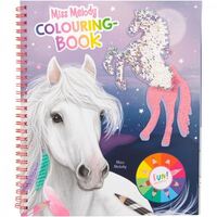Miss Melody - Reversible Sequin Horse - Colouring Book