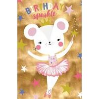 Happy Birthday - Ballerina Mouse 