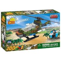 Small Army - 100 Piece - Cobra Military Helicopter - Construction Set
