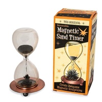 Original - Reversible - Magnetic Sand Timer - Creates Awesome Sculptures