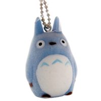 Studio Ghibli - Flocked Keychain - My Neighbor Totoro - Medium Totoro