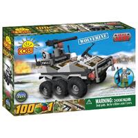 Small Army - 100 Piece - Wolverine Military Vehicle - Construction Set