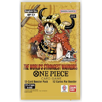 One Piece Card Game: Booster Display – English - The World's Strongest Warriors [OP-17]