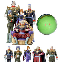 Haro - Capsule - Zabi Collection -  Complete Set of 6 (5 Characters and 1 Throne)
