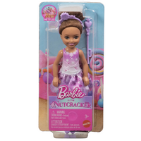 Barbie In The Nutcracker - Chelsea Doll - Snow Fairy - Brunette - 15.5cm