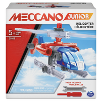 Meccano - Junior Action Builds - Blue Helicopter