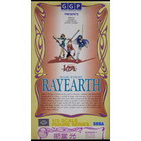 SEGA - 1/8 scale Figure - Series Magic Knight Rayearth Resin Model Kit: Hikaru Shidou Version 1 (First Armor, Final Sword and Mokona)