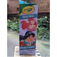 Disney Princess - Drawing Set - 18 Posters & 10 Markers
