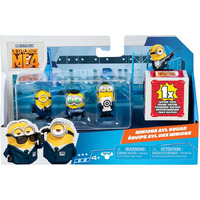 Minions - Despicable Me 4 - Minions Anti Villain League Squad - 2-Inch - Mini Figure 4-Pack