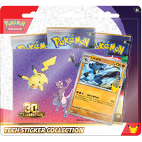 Pokemon Cards - 30th Celebration - Tech Sticker Collection