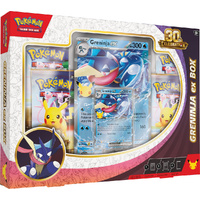 Pokemon Cards - 30th Celebration - Greninja ex Box