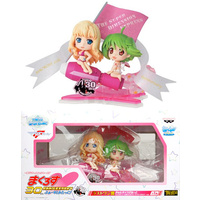 Ichiban Kuji Kyun-Chara World Macross 30th Anniversary Macross Frontier Kyun-Chara Vignette: Sheryl Nome and Ranka Lee Special Color Ver.