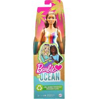 Recycled - Barbie Loves the Ocean Doll - White Striped Dress