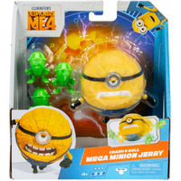 Minions - Despicable Me 4 - Mega Minion Jerry - Action Figure - Crash & Roll!