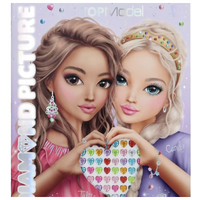 Topmodel - Create Your Diamond Pictures - Sticker Book