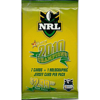 2010 NRL champions collector card booster pack