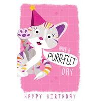 Happy Birthday - Have a Purr-fect Day