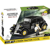 WW2 - 1938 Citroen Traction 11CV BL - 236 Piece - Construction Set