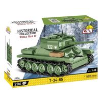 WW2 - T-34-85 Soviet Medium Tank - 286 Piece - Construction Set
