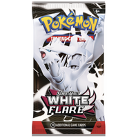 Pokemon Cards - White Flare - Single Booster Pack