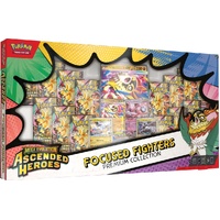 Pokemon Cards - Ascended Heroes - Focused Fighters - Premium Collection - Mega Evolution