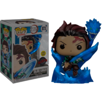 Demon Slayer - Tanjiro with Dragon - Translucent Glow in the Dark - Pop! Vinyl Figure