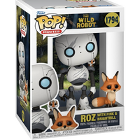 The Wild Robot - Roz with Fink & Brightbill - Pop! Vinyl Figure