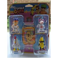 Stumble Guys -  Collectible Figures 5-pack Blister - Sensei Firefist