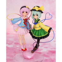Touhou Project - Komeiji Satori & Koishi Love Heart Ver. PVC