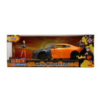 Naruto - 2009 Nissan GT-R (R35) With Naruto Uzumaki Figure - 1:24 Scale Vehicle