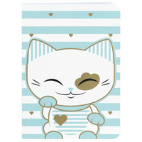 Mani The Lucky Cat - Small Notebook – Cat 032