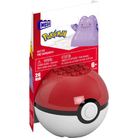 Mega -  Pokemon -  Ditto Metamorph -  Building Toy Kit - 20pc