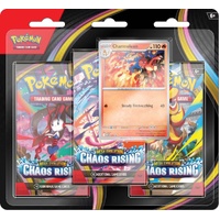 Pokemon Cards - Chaos Rising - 3 Booster Blister - Charmeleon Card