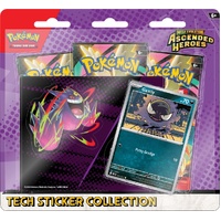 Pokemon Cards - Gastly - Ascended Heroes - Tech Sticker Collection - Mega Evolution