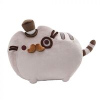 Pusheen  - Fancy Cat With Top Hat & Manacle - 32cm